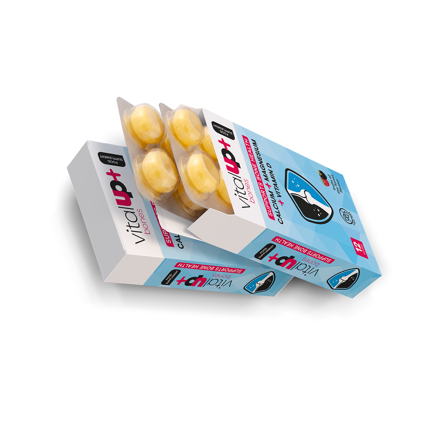 Complemento alimenticio sin azúcar Bones Supports Bone Health