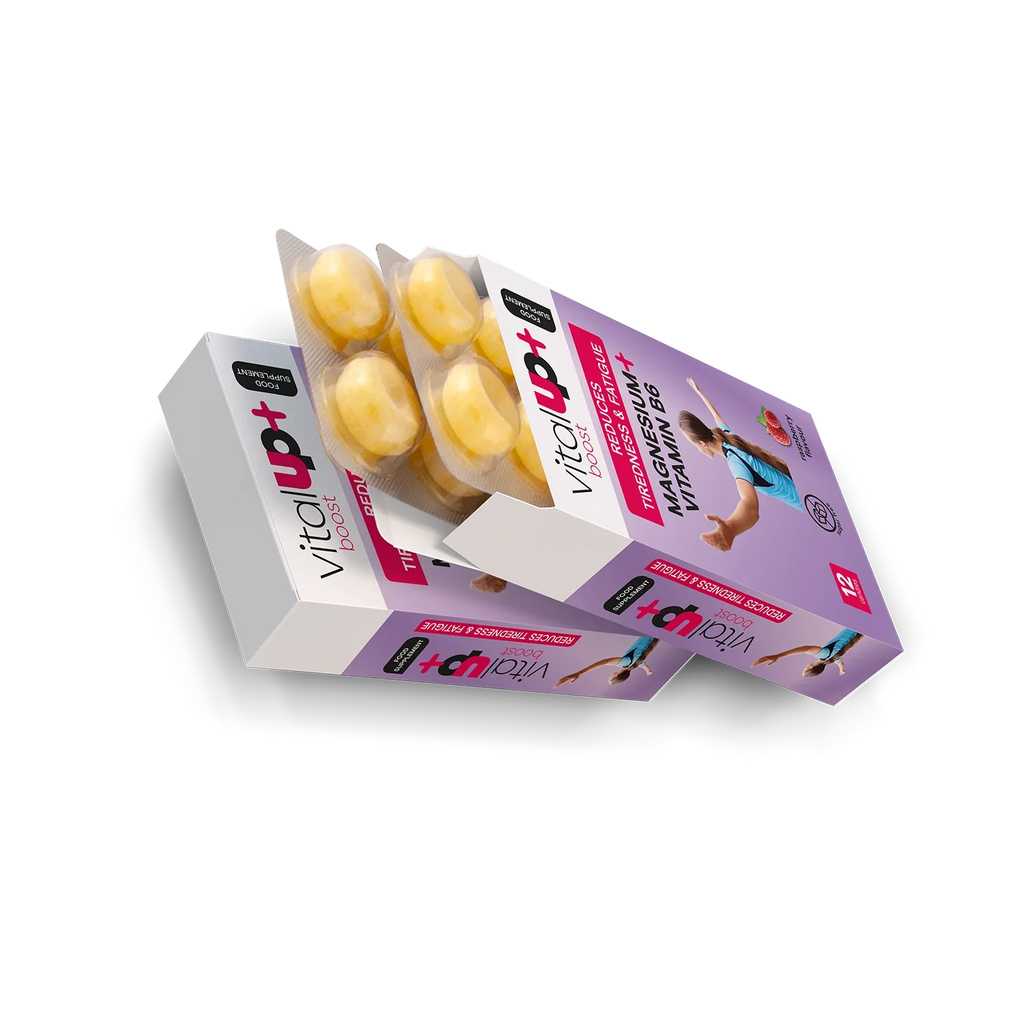 Das zuckerfreie Nahrungsergänzungsmittel Boost reduziert Müdigkeit und Erschöpfung.