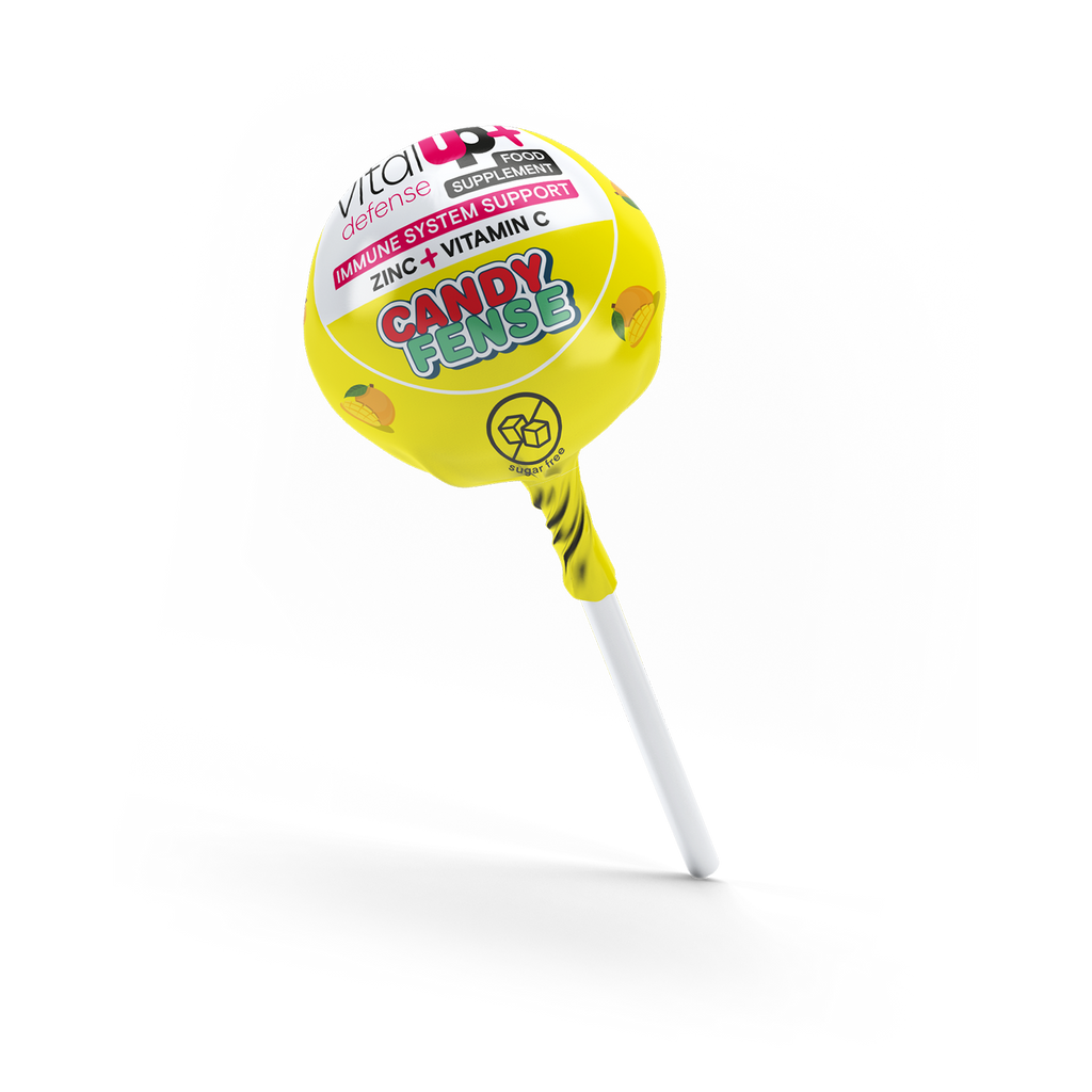 Complemento alimenticio sin azúcar CandyFense Inmune System Support