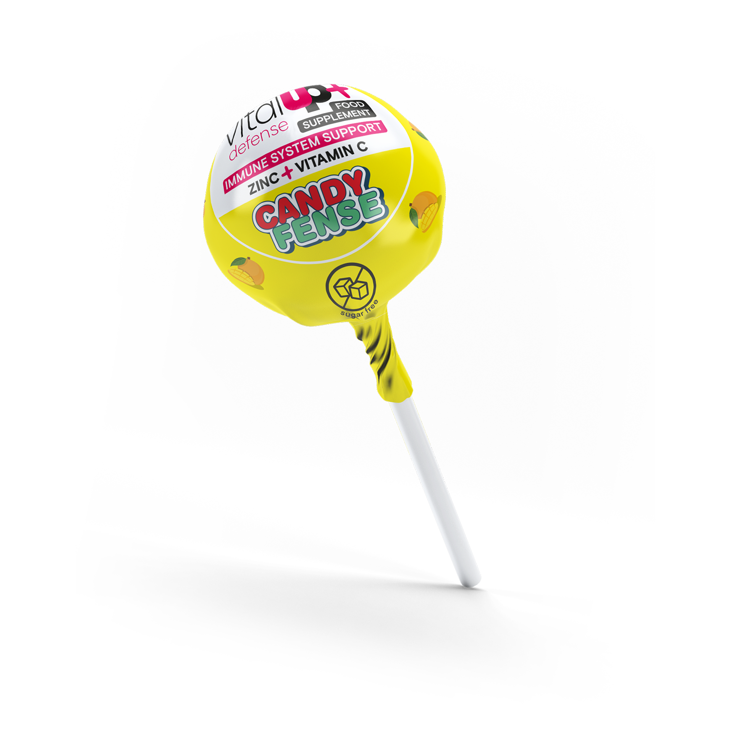 Complemento alimenticio sin azúcar CandyFense Inmune System Support