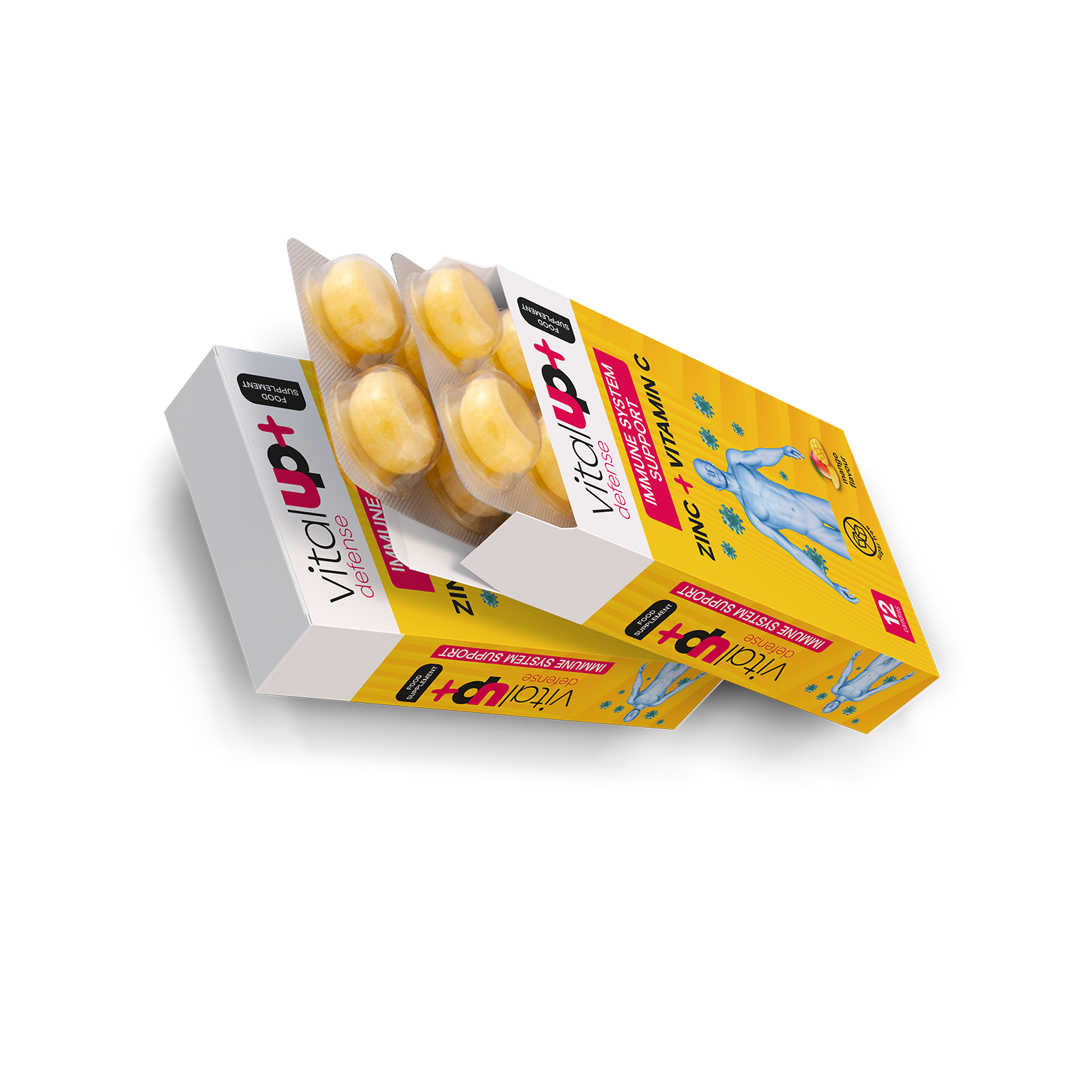 Complemento alimenticio sin azúcar Defense Inmune System Support