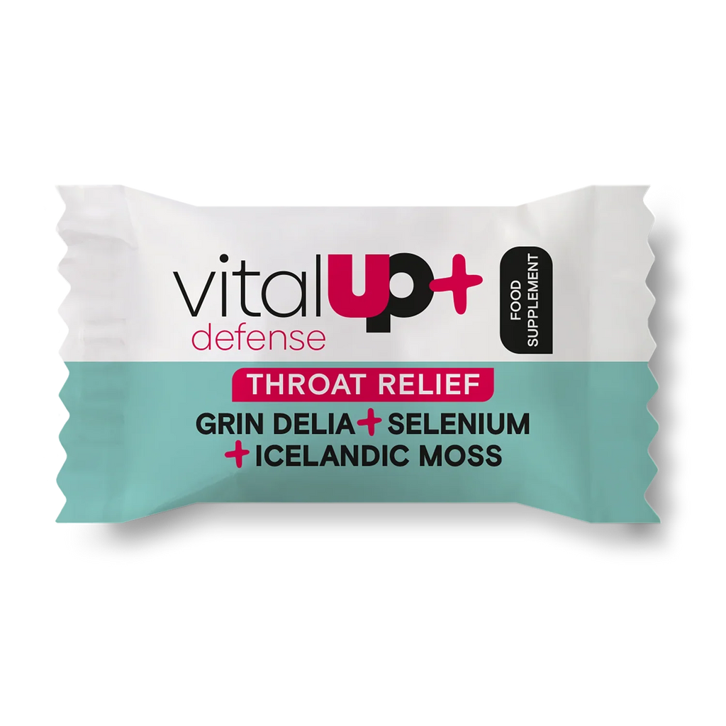 Zuckerfreies Nahrungsergänzungsmittel Defense Throat Relief