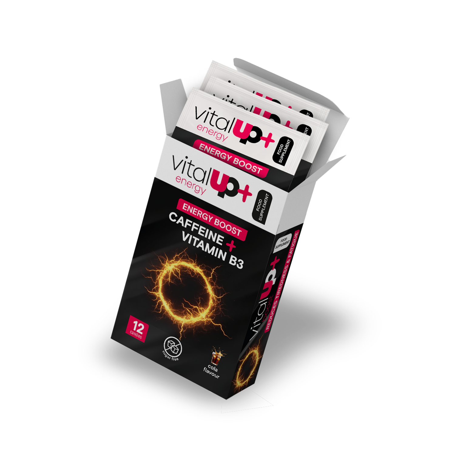 Complemento alimenticio sin azúcar Energy Boost