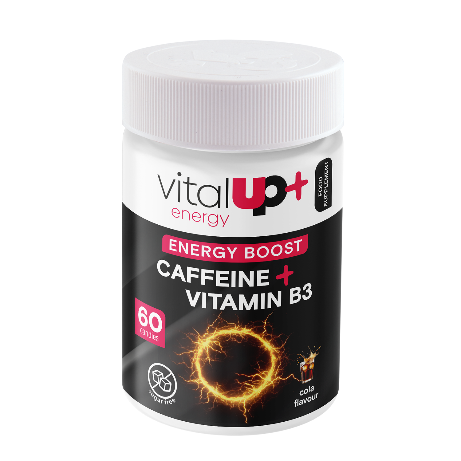 Complemento alimenticio sin azúcar Energy Boost