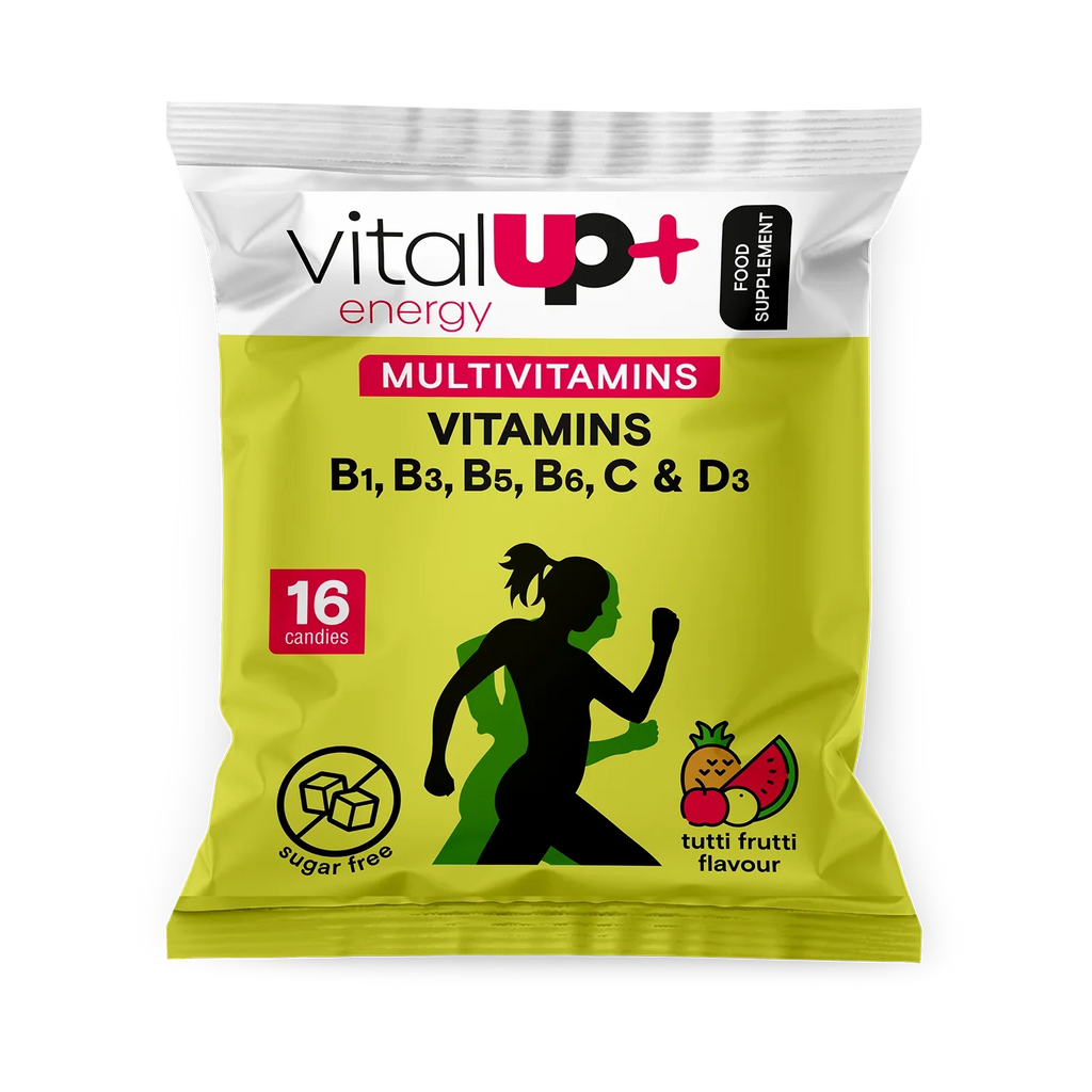Energy Multivitamins Sugar-Free Food Supplement