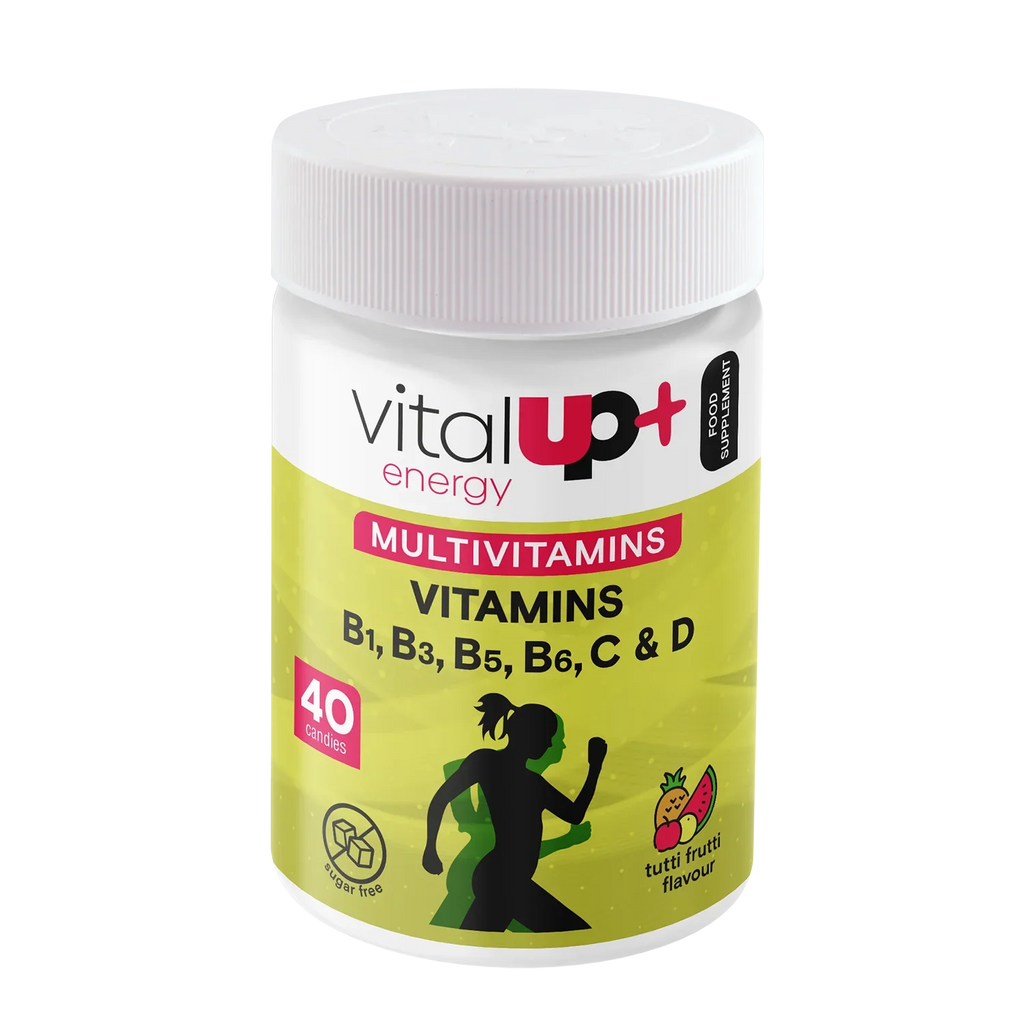 Energy Multivitamins Sugar-Free Food Supplement