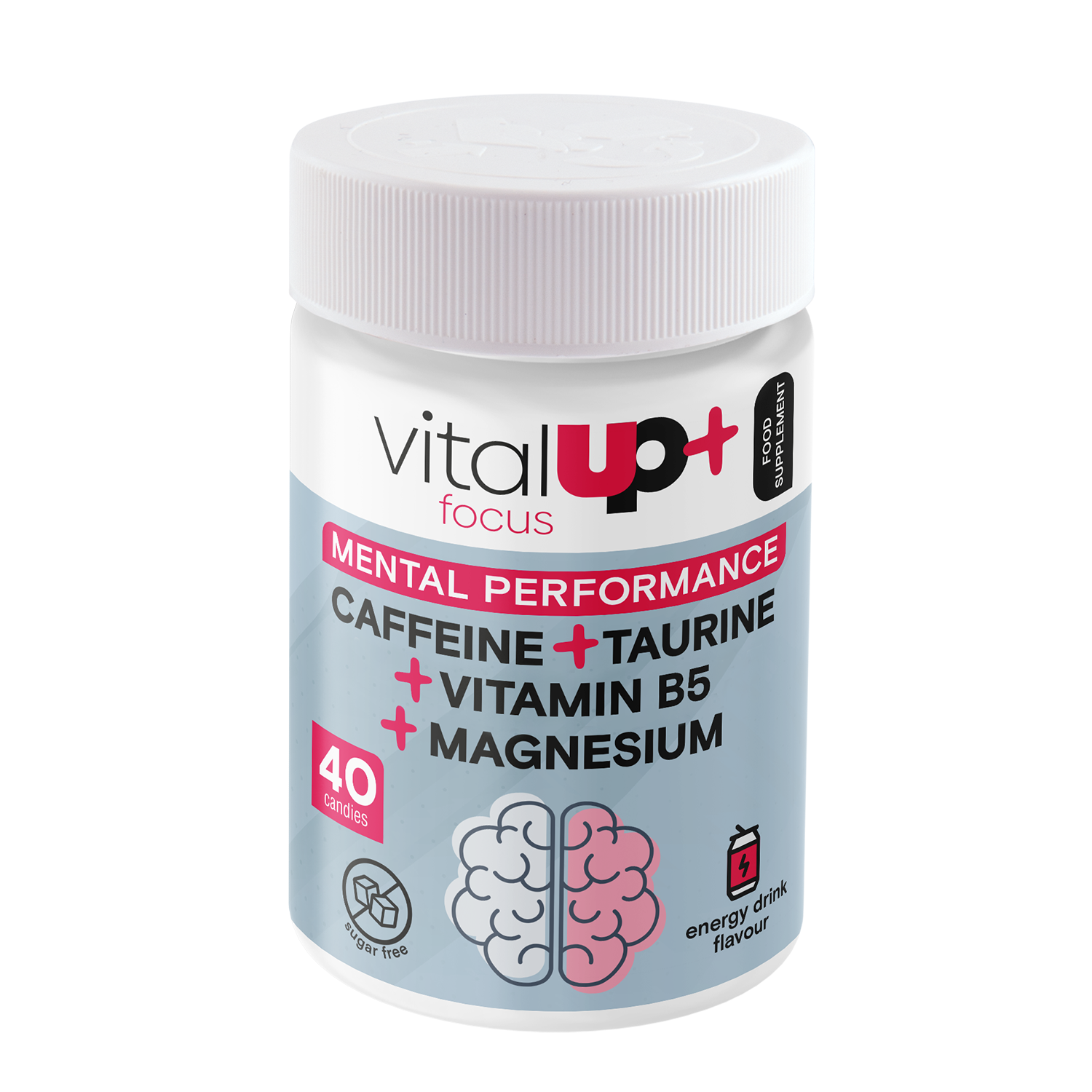 Complemento alimenticio sin azúcar Focus Mental Performance