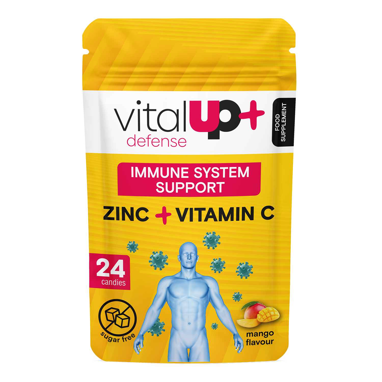 Complemento alimenticio sin azúcar Defense Inmune System Support