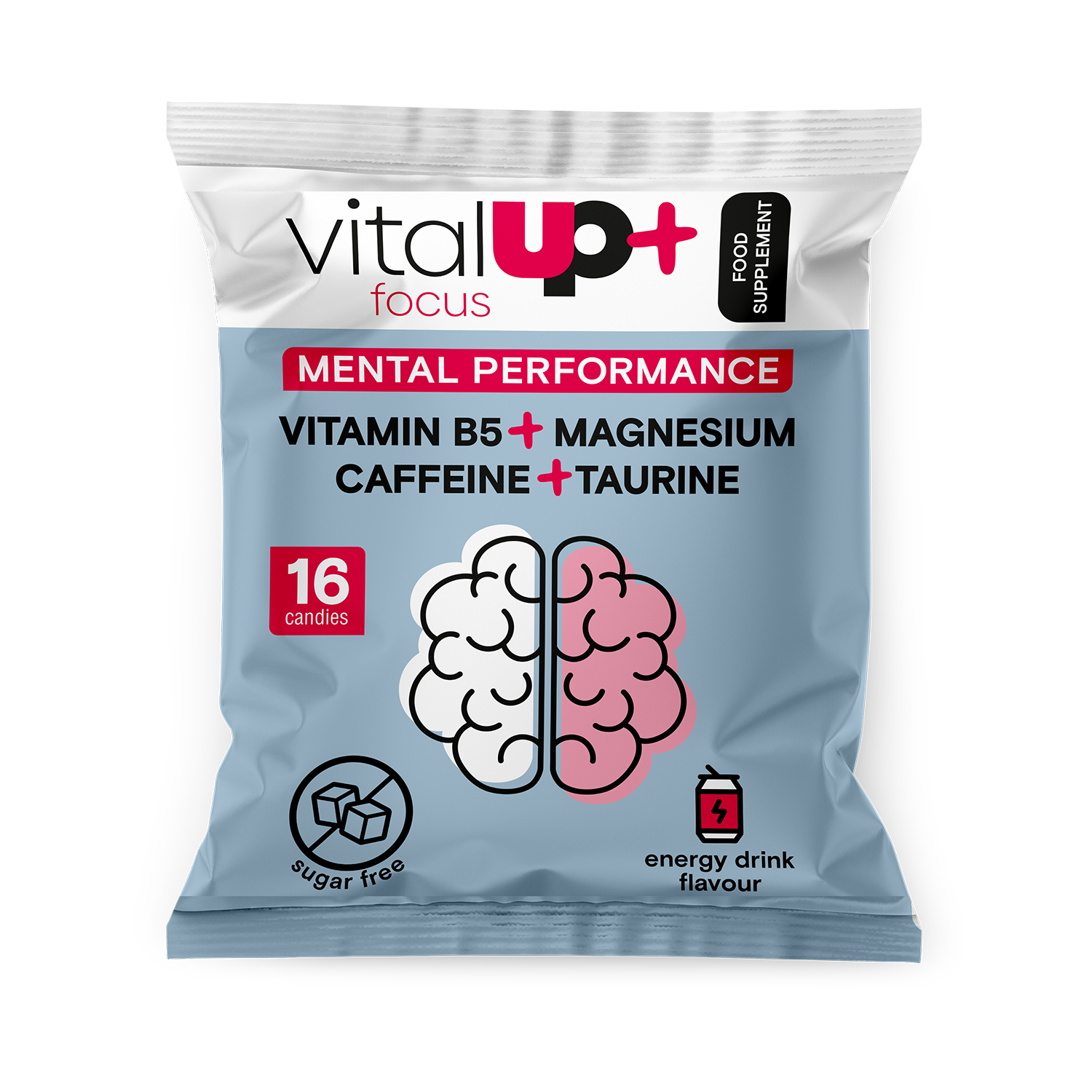 Complemento alimenticio sin azúcar Focus Mental Performance